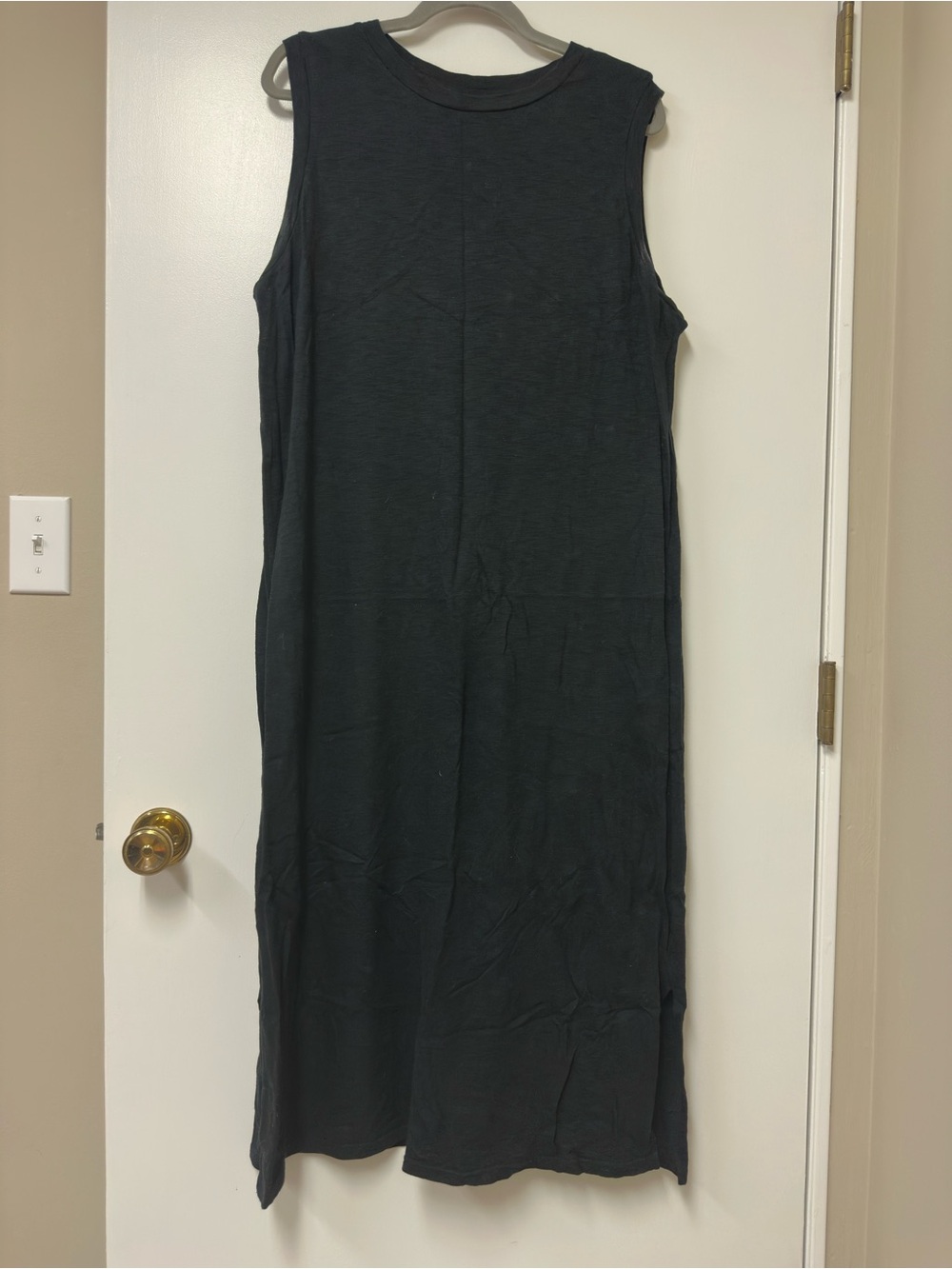 Universal Thread Sleeveless Black Maxi Dress